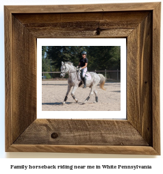 family horseback riding near me in White, Pennsylvania